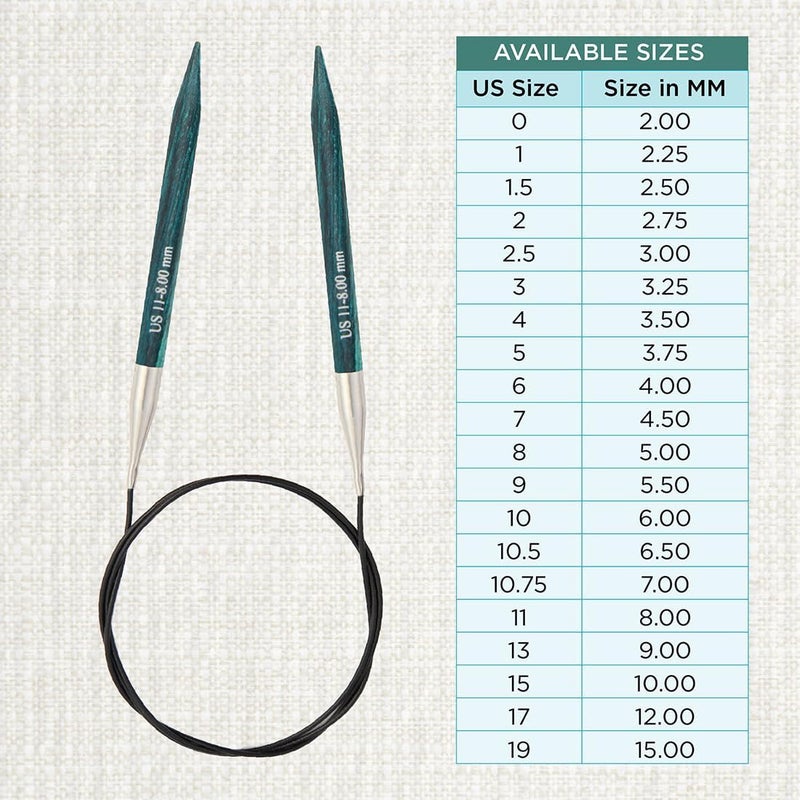 Knit Pro Dreamz Fixed Circular Needles 24" (60cm) | US Size 11 (8mm) - Image 4